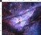 Carina Nebula, Purple, Galaxy, Sky, Cosmos, Stars, Galactic, Cosmic, Space, Dark, Photographic Custom Printed Fabric by Spoonflower Various Fabrics by the Yard or Fat Quarter